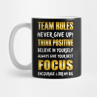 Team Rules Mug